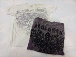 CR12138 Vintage Skull T-Shirts