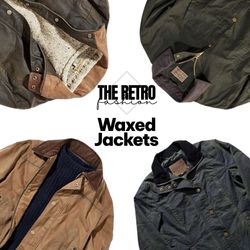 Men Waxed Jackets.       #602