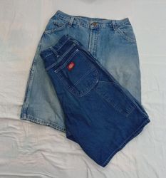 CR12670 Vintage Dickies Denim Shorts
