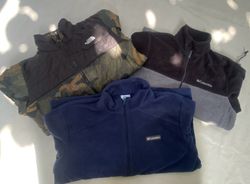 The North Face And Columbia Fleeces