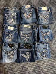 MISS ME ROCK REVIVAL WOMEN WEAR JEANS BOOTCUT FLAR..