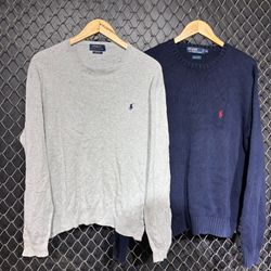 Ralph lauren mix sweater (fnc 701)