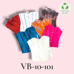 Y2K Colourful Corset Wholesale Bundle – Assorted S..