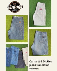Branded Carhartt / Dickies Jeans Collection 10 Pie..