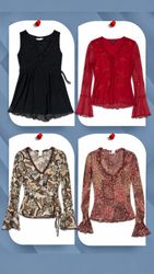 Y2K Grunge Blouse