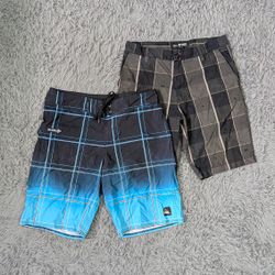 ***Y2K Surf Board Shorts Beachwear Collection