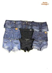 💥 RV4187 American Eagle Denim Mini Shorts