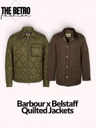 Barbour x Belstaff Quilted Jackets.      #368