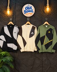 Upcycled Adidas Sweatshirts