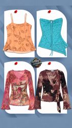 Y2K Fairy Core Blouse