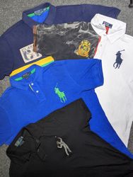 Pacote Misturado de Camisetas Ralph Lauren Polo Bi..