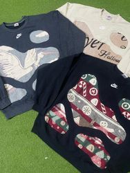 Upcycle Nike patchwork sweatshirt