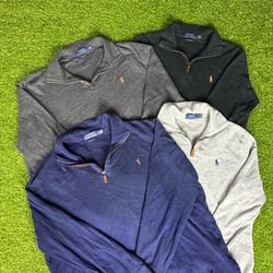 Ralph lauren quarter zip sweater (zrs 141)