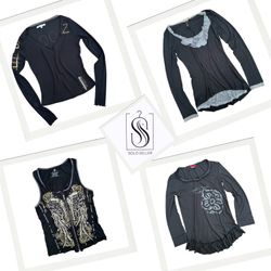 Tops Mix Neri Y2K