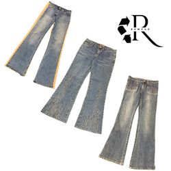 Y2K Paris Hilton Era Girl Denim Jeans RW-2387