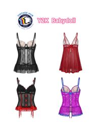 Top Babydoll Y2K