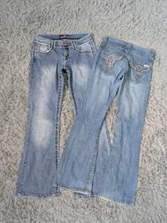 **Y2K Festival Embroidered Denim