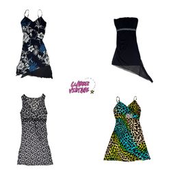 Women Printed Sleeveless Midi Dresses (CV-153)