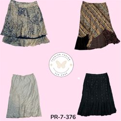 Women’s Y2K Cotton Skirt – Classic Vintage Summer ..