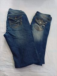 CR12470 Y2K Flare Jeans