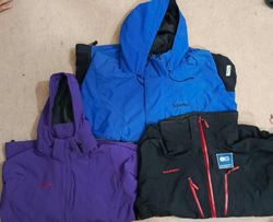 Mammut and schoffel jackets