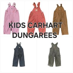 kids carhartt dungaree