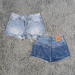 ***Levi's 501 Cutoff Jean Shorts