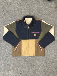 Upcycled Carhartt Detroit Jacket