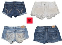 BRANDED SEXY SHORTS AEROPOSTALE HOLLISTER AMERICAN..