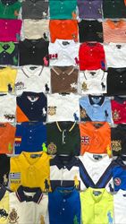 T-shirt con colletto Big Pony autentiche di Polo R..