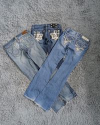 ***Y2K Miss Me True Religion & Rock Revival Flare ..