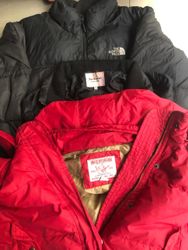 Puffer mix jackets