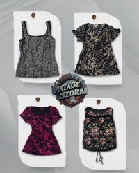 Y2K Grunge Blouse