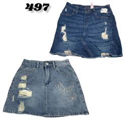 Women Denim Mini Skirts (brands) guess , Tiripp & ..