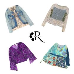 Y2K Unique Women Printed Blouses RW-2614