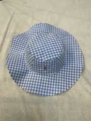 Upcycle Ralph Lauren Gingham Women Bucket Hat (Dv-..