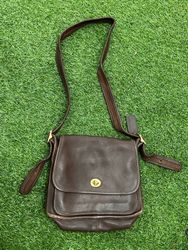 vintage leather coach