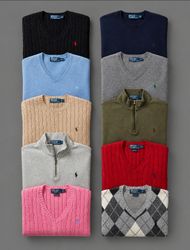 Branded Classical Polo Ralph Lauren Sweaters