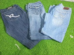 ROCAWEAR  AND OTHER MIX BRANDS FLARE BOOTCUT JEANS