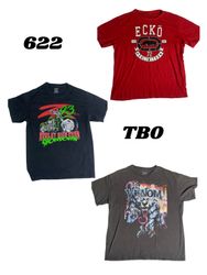 Vintage printed T-shirts for men (brand) adidas, m..