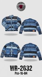 Upcyled Levi’s denim belted jacket’s WR-2632