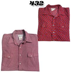 Wrangler Men Button Up Shirts (brand) Wrangler #43..