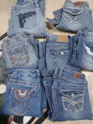 Ladies y2k bootcut jeans