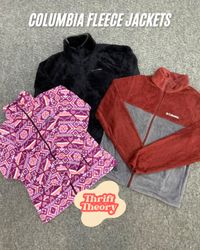 🔴 Columbia Fleece Jackets - (09/10)