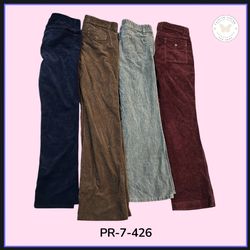 Women's Vintage Y2K Corduroy Pants – High Waist St..