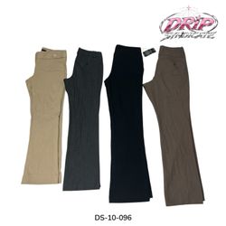 Y2K Chic High-Waisted Office Pants (DS-10-096)