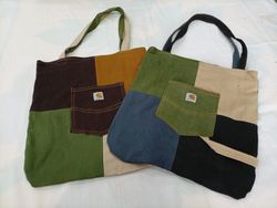 CR12129 Upcycled Carhartt Bags