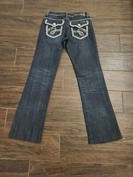 Women’s Y2K Statement Jeans | Embroidery • Embelli..