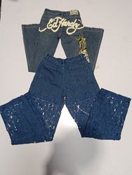 Y2K Flare Jeans RV # 1658