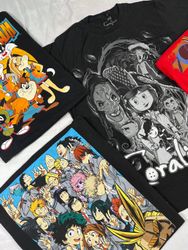 Cartoon printed t shirts